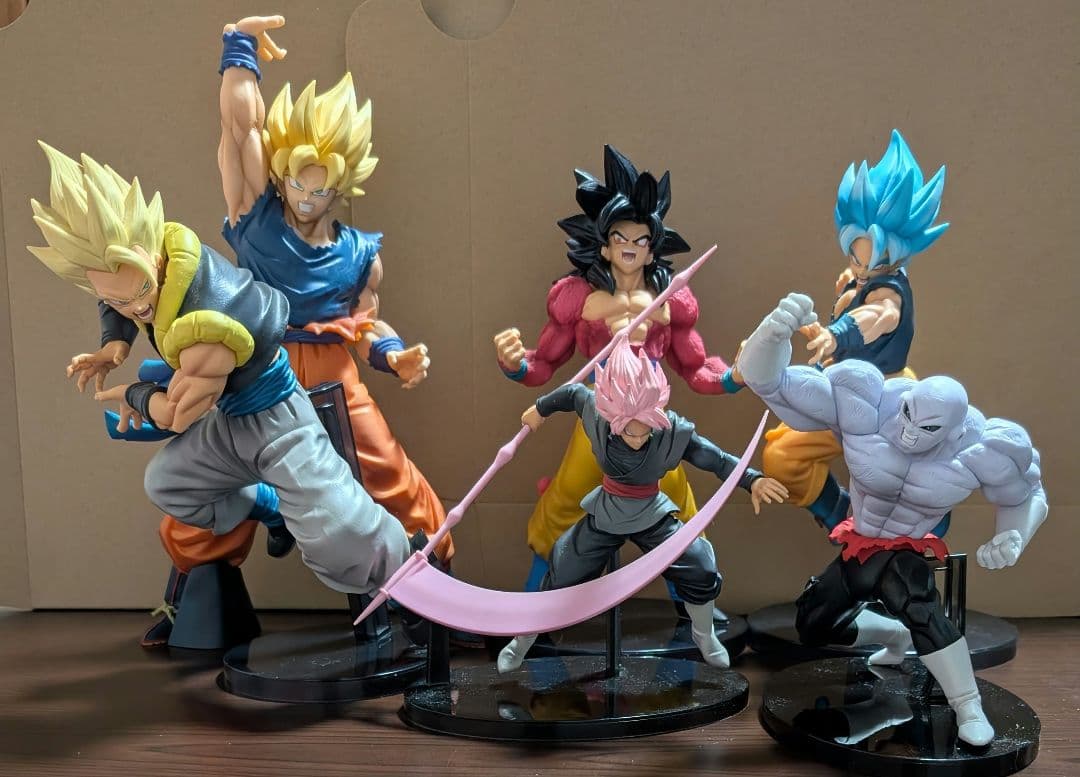 ドラゴンボール 孫悟空 ジレン ゴクウブラック プライズ スーパーサイヤ人