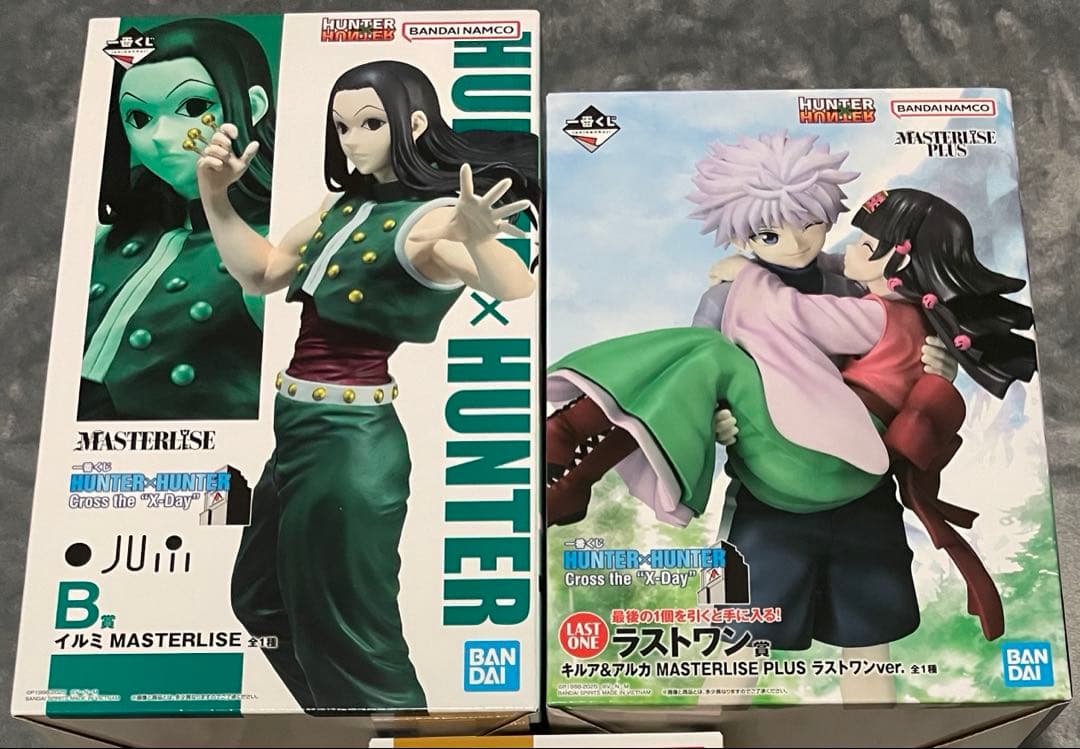 B賞　イルミ　ラストワン賞　キルア&アルカ　フィギュア