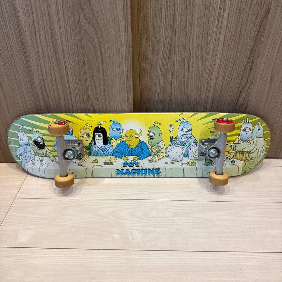 （中古）TOY MACHINE スケボー　コンプリート　最後の晩餐 toymachine （中古）TOY MACHINE スケボー コンプリート 最後の晩餐