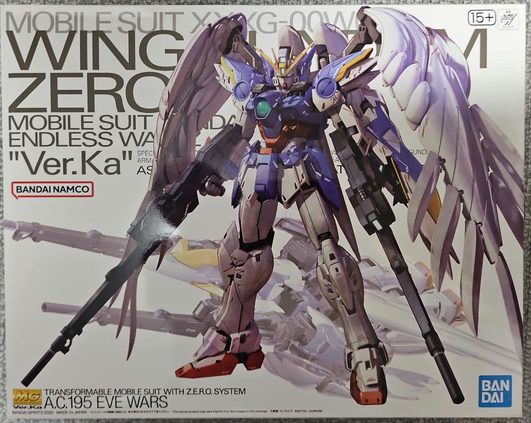MG 1/100 ウイングガンダムゼロEW Ver.Ka ガンプラ