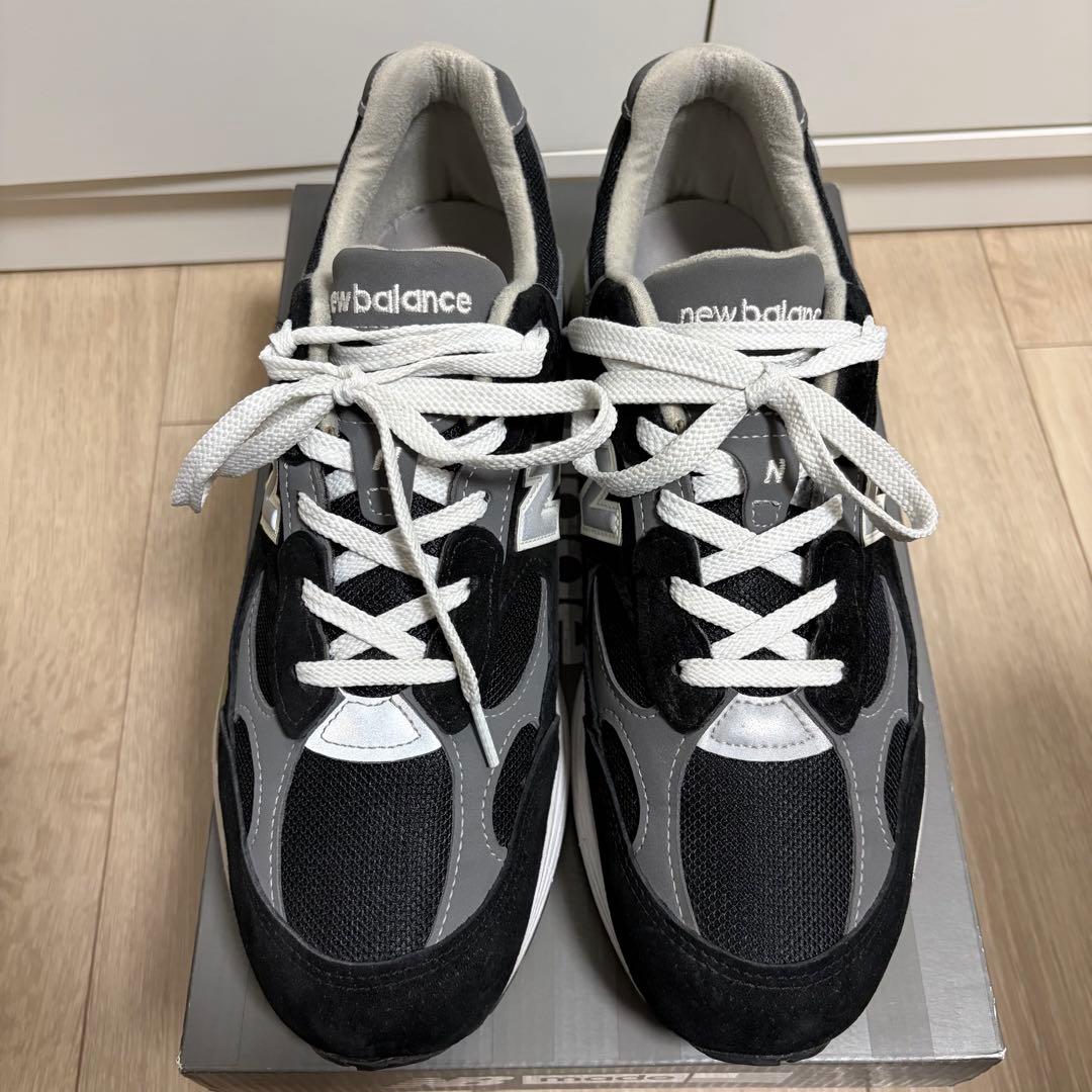 New Balance M992EB 27.5cm ブラック/グレー　美品