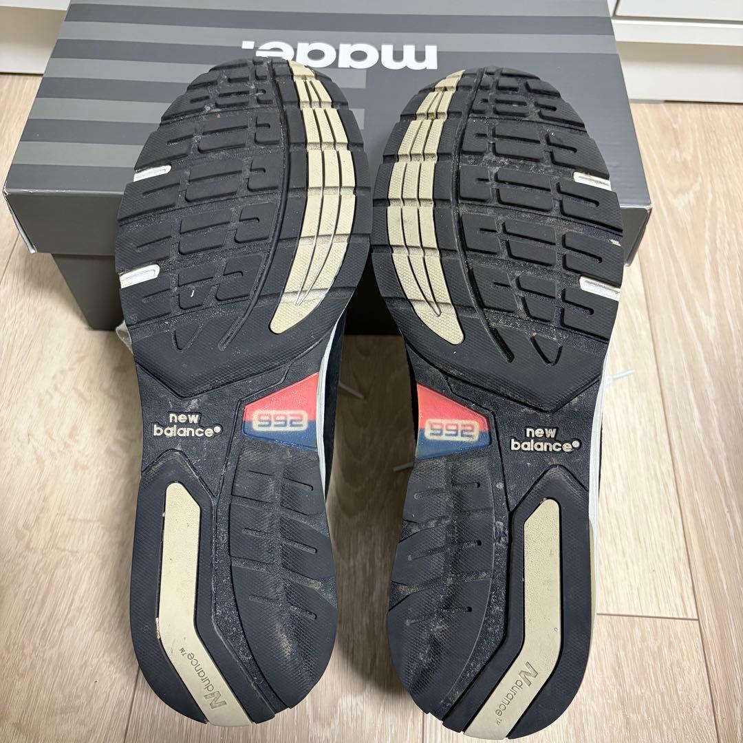 New Balance M992EB 27.5cm ブラック/グレー　美品
