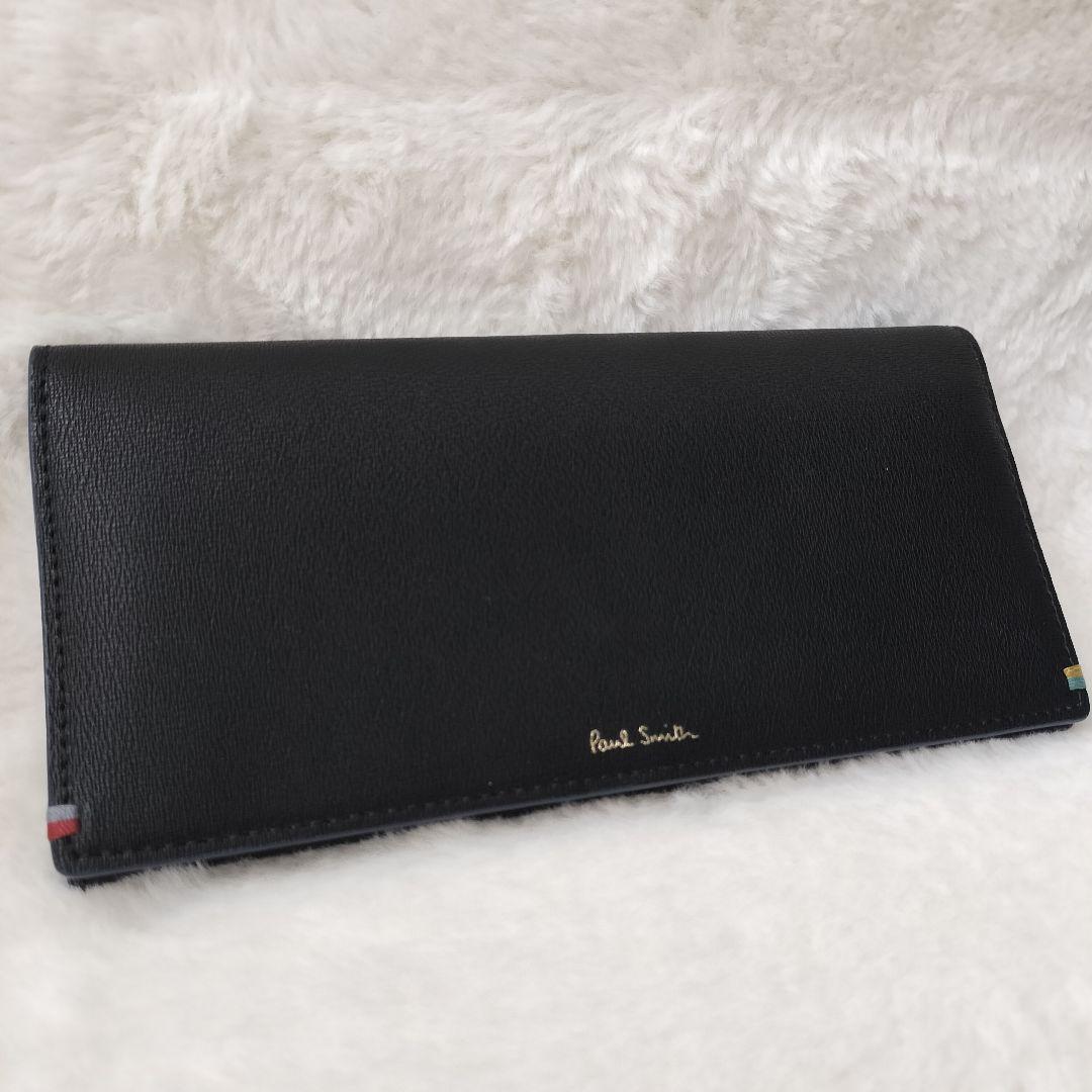 【早い者勝ち!!】ポールスミス ☆ 長財布 クラシックレザー黒色 BOX付き
