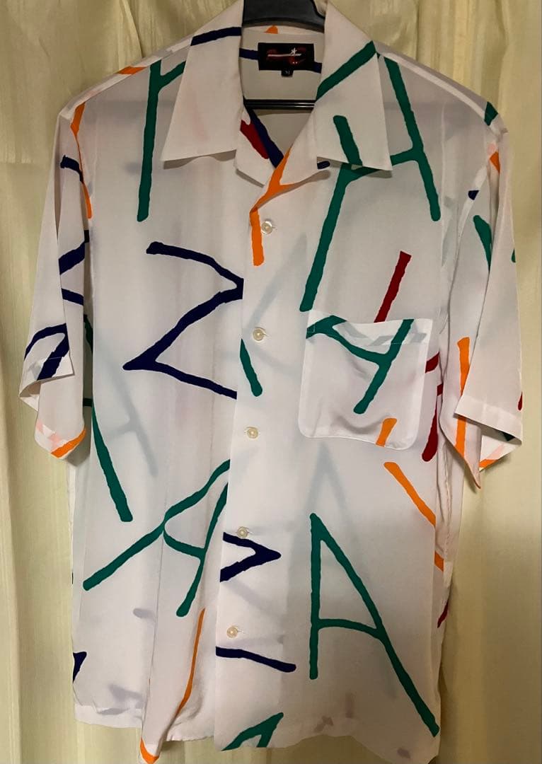 矢沢永吉　アロハシャツ　白　600枚限定 Yahoo!オークション - 矢沢永吉 Rockin'E アロハシャツ 新品 YAZAWA E