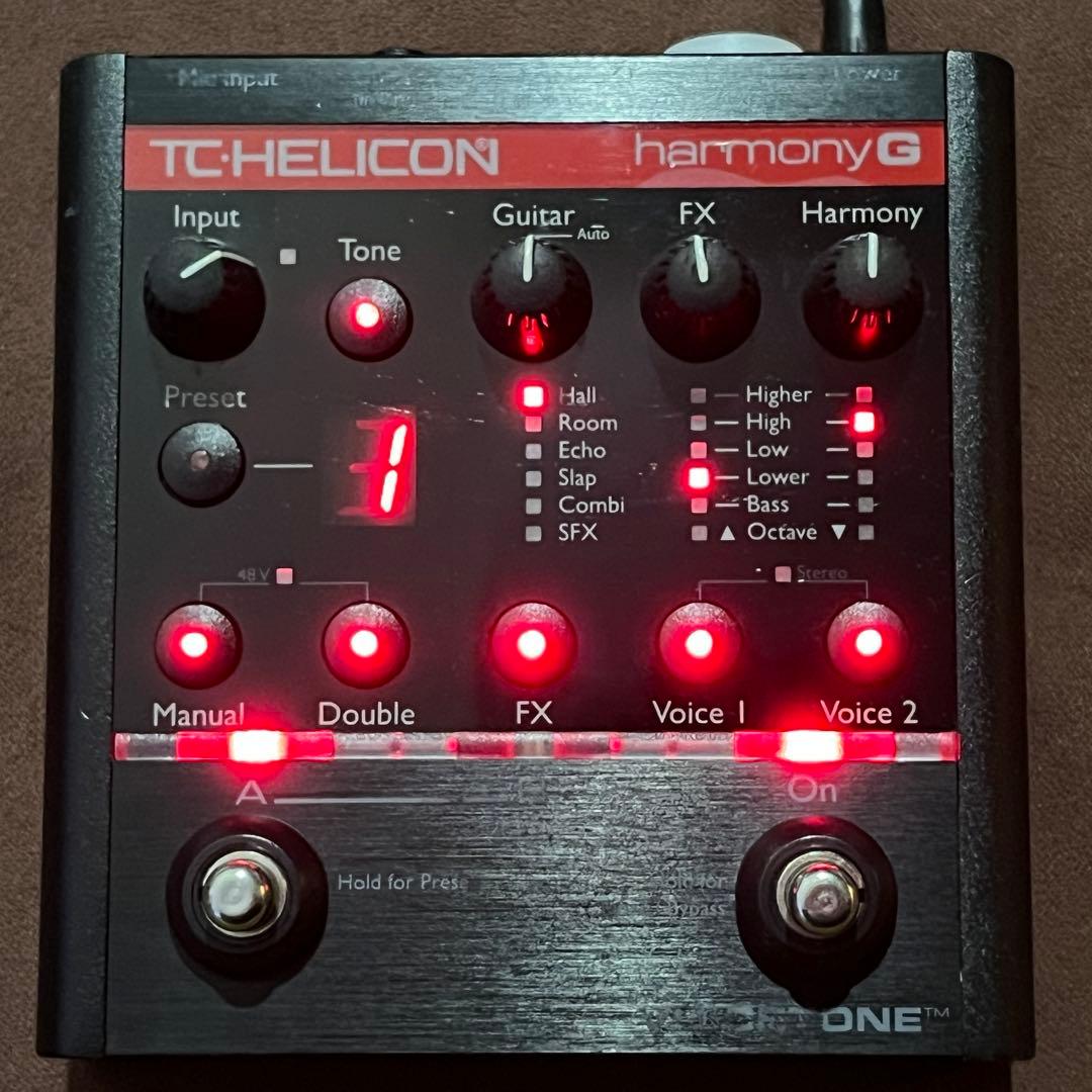 TC HELICON ハーモナイザー VOICETONE HARMONY-G