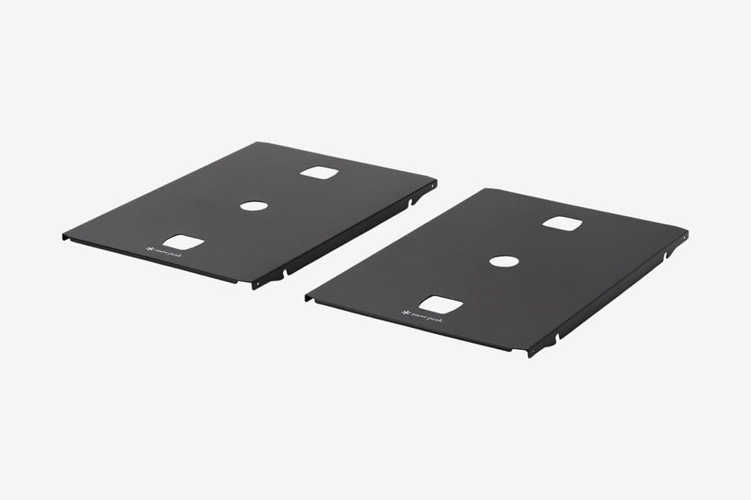 【正規品・非売品】スノーピーク リッドトレーブラック2枚セット