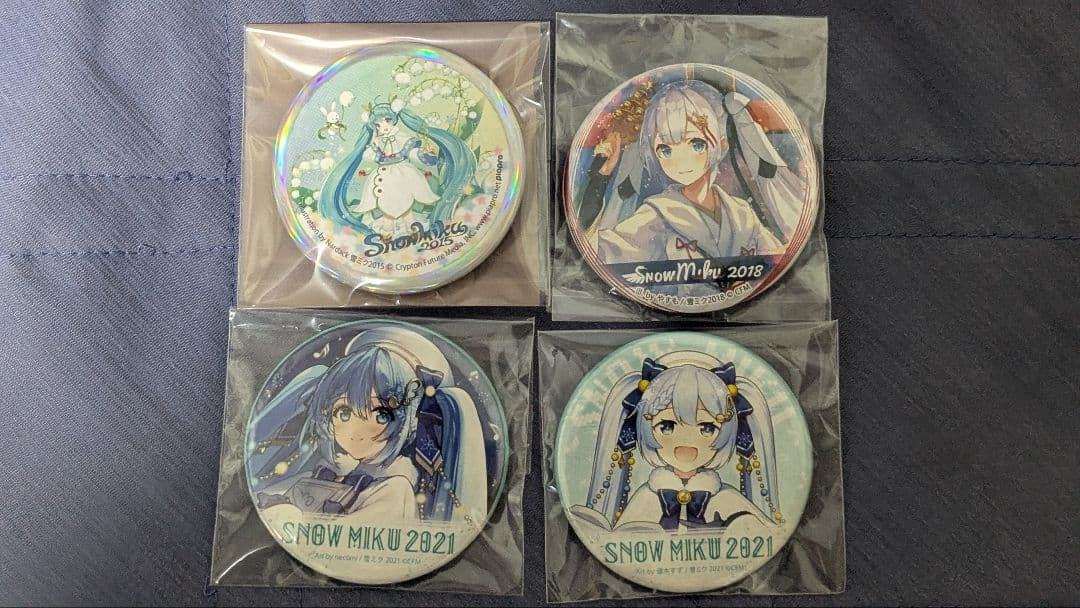 雪ミク 缶バッジ セット