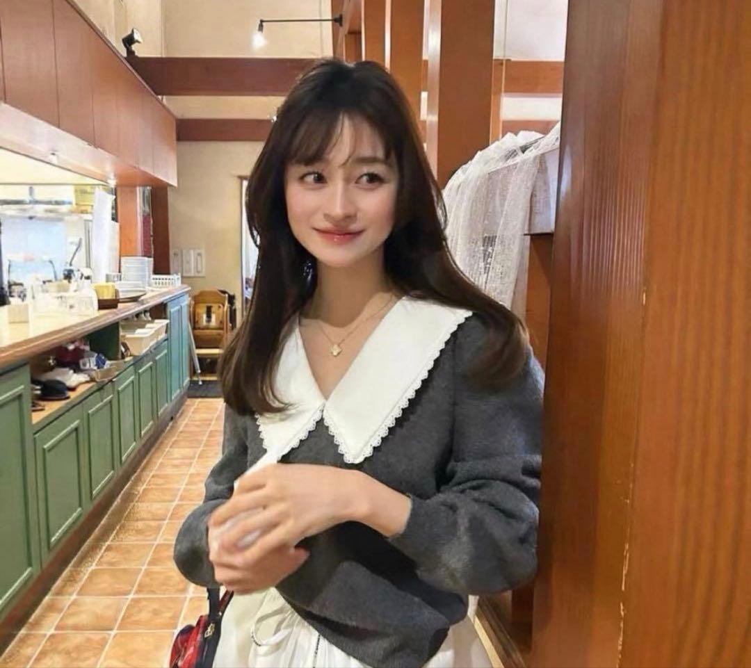 【人気完売】bibiy ニットANNABELLE KNIT GRAY