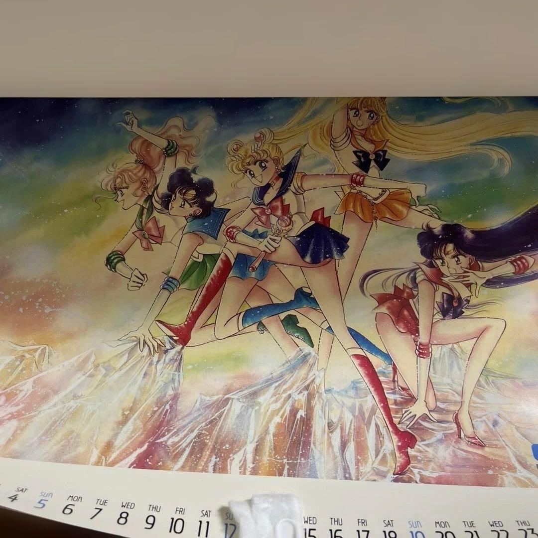 希少】当時物 1994年 美少女戦士セーラームーン カレンダー 武内直子