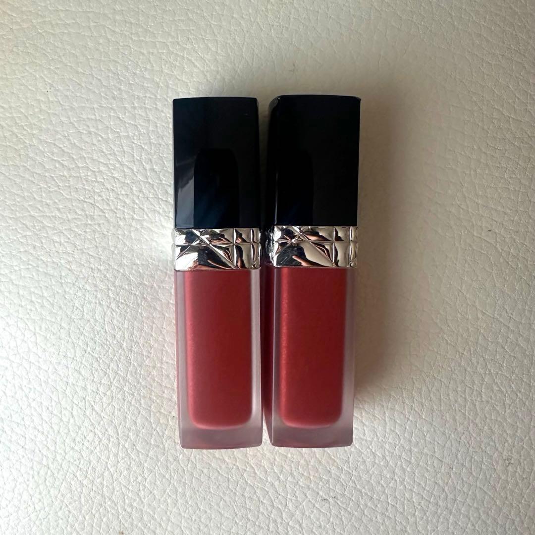 【Dior】 ルージュディオールフォーエヴァーリキッドシークイン 833 1つ