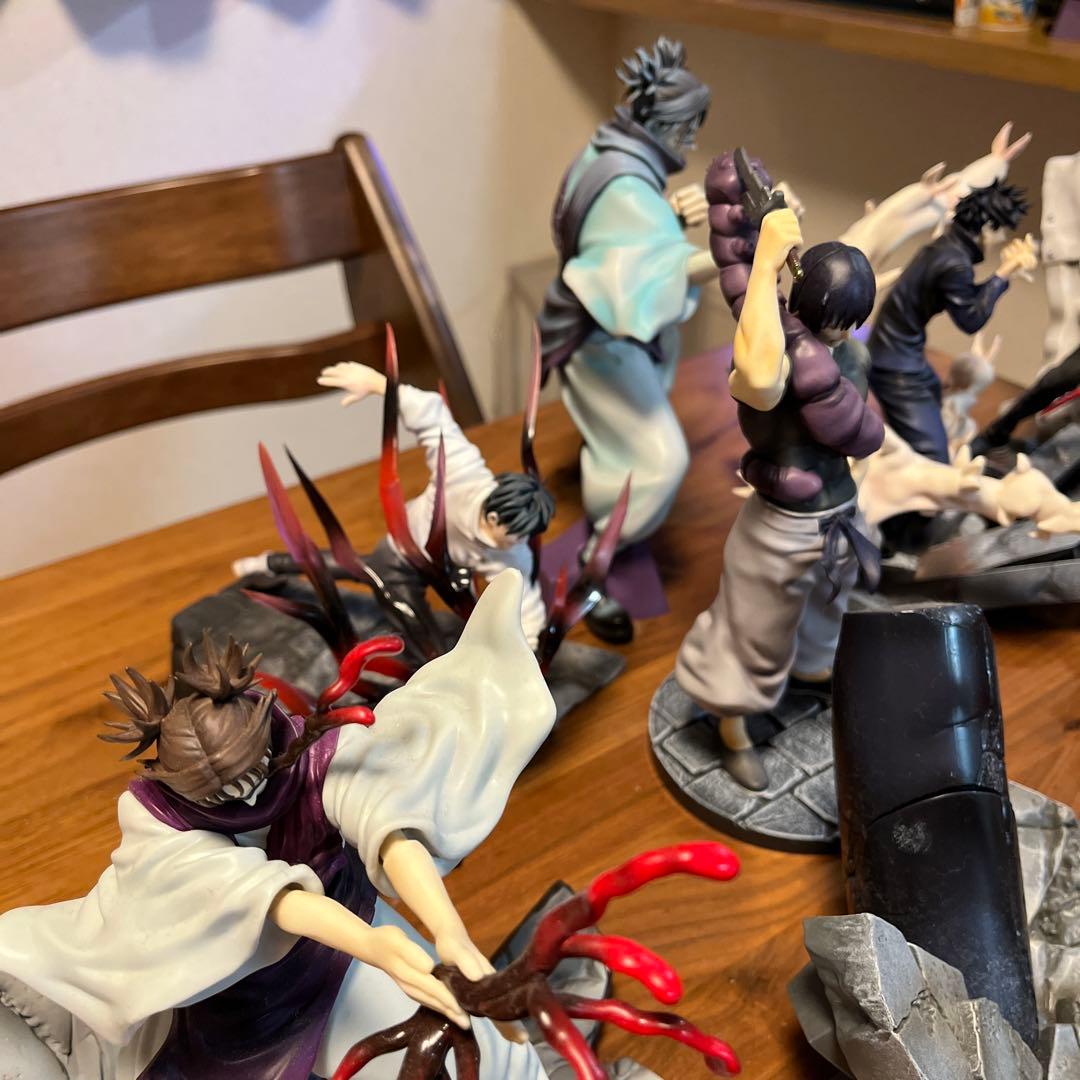 呪術廻戦 フィギュア8体セット - メルカリ