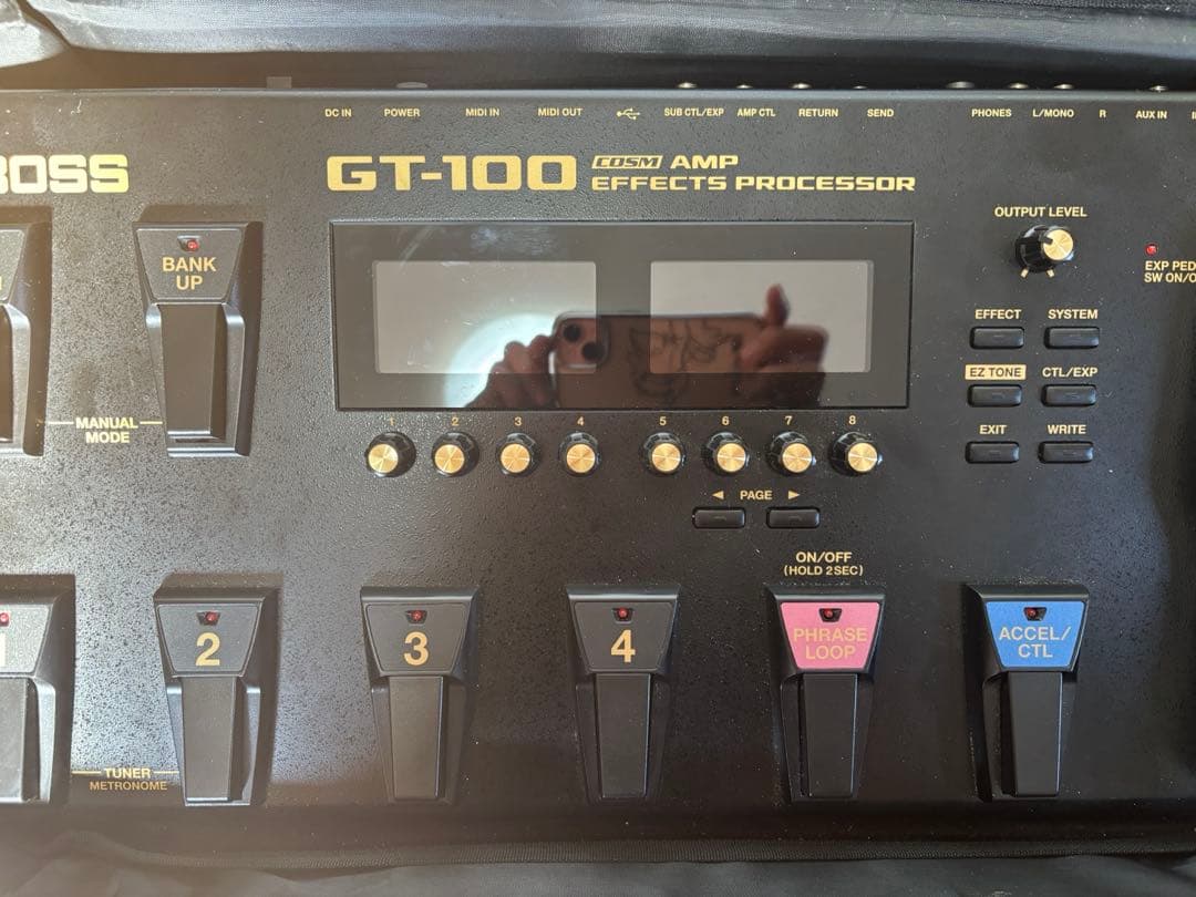 Boss Gt-100 ケース付き　実働