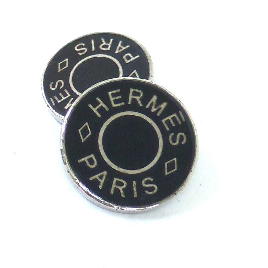 HERMES エルメス セリエ カフリンクス カフス ブラック - メルカリ