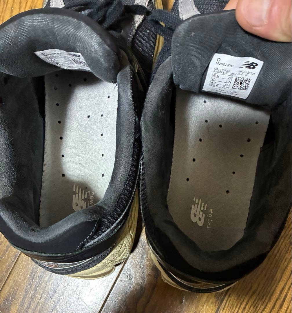 ニューバランス 2002r 26.5cm ブラック - メルカリ