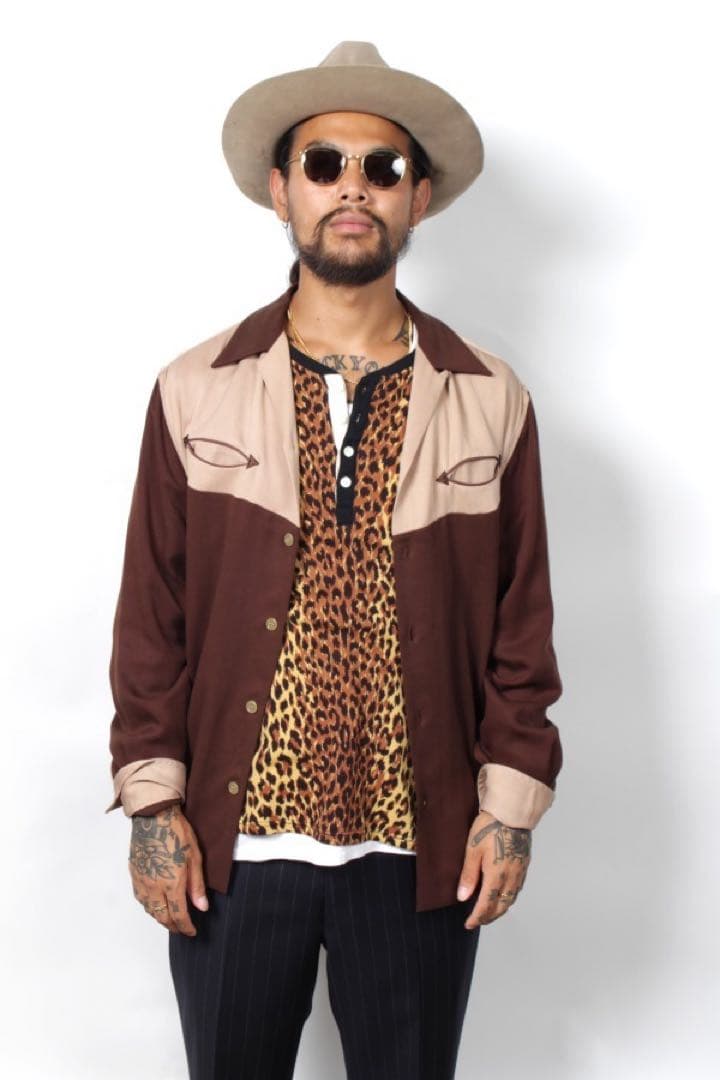 ワコマリア　ウエスタンシャツ