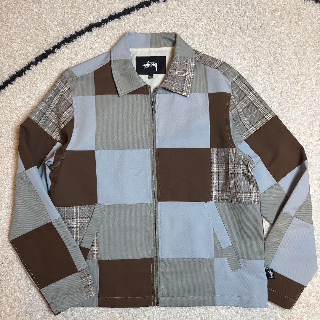 ジャケット・アウター Stussy Patch Work Zip Jacket