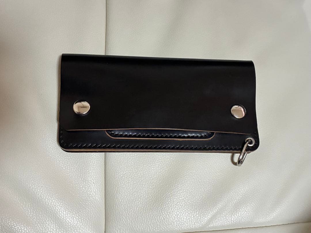 ロングトラッカーウォレット コードバン