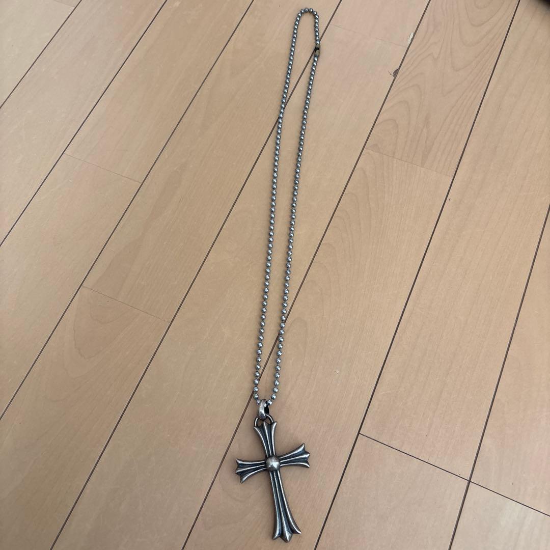 クロムハーツ風ネックレス PW 高品質316Lステンレス クロムハーツ風 ペンダント / 長さ37mm 幅