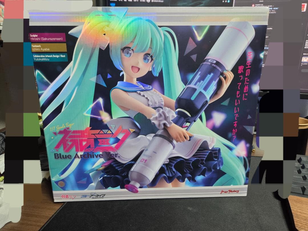 新品未開封　初音ミク　ブルーアーカイブ　フィギュア　ブルアカ Amazon | キャラクター ボーカル シリーズ01 初音ミク 初音ミク ブルー