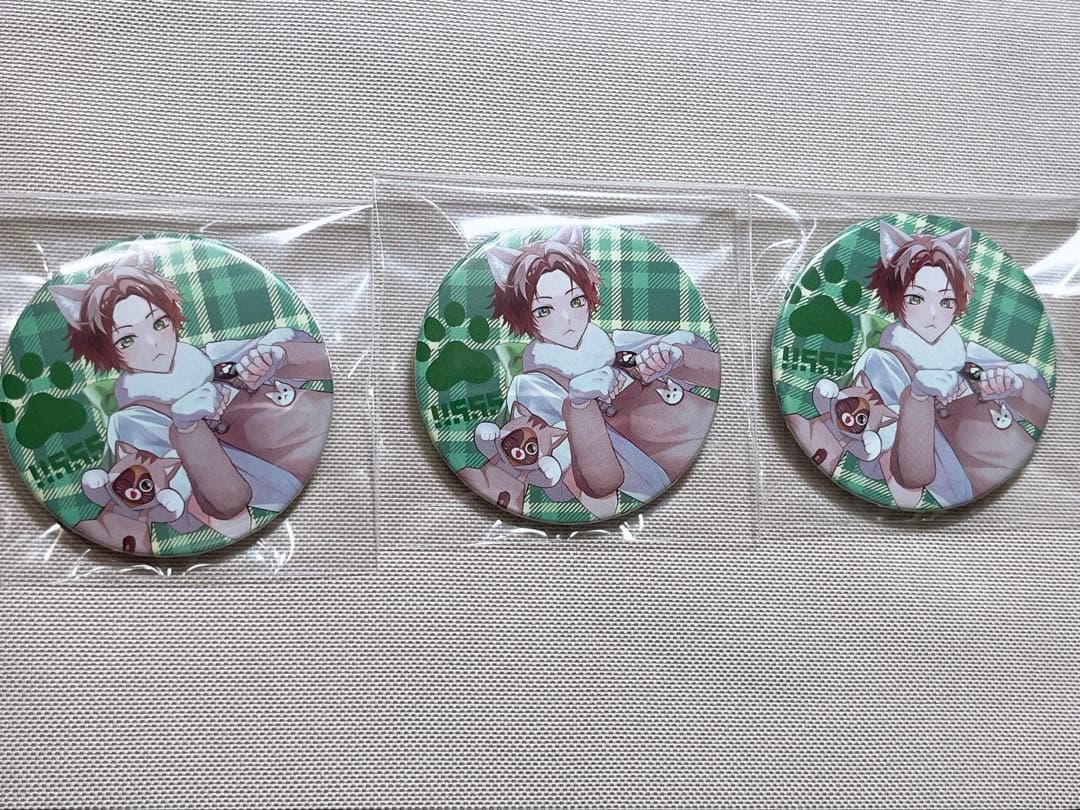 うらたぬき 2023ハロパ 缶バッジセット - メルカリ