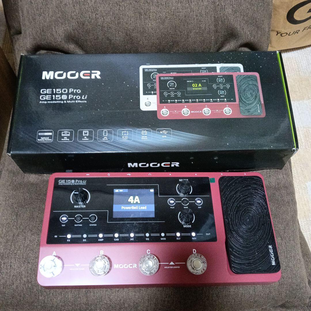 MOOER GE150 Pro Li アンプモデリング Mooer GE150 Pro