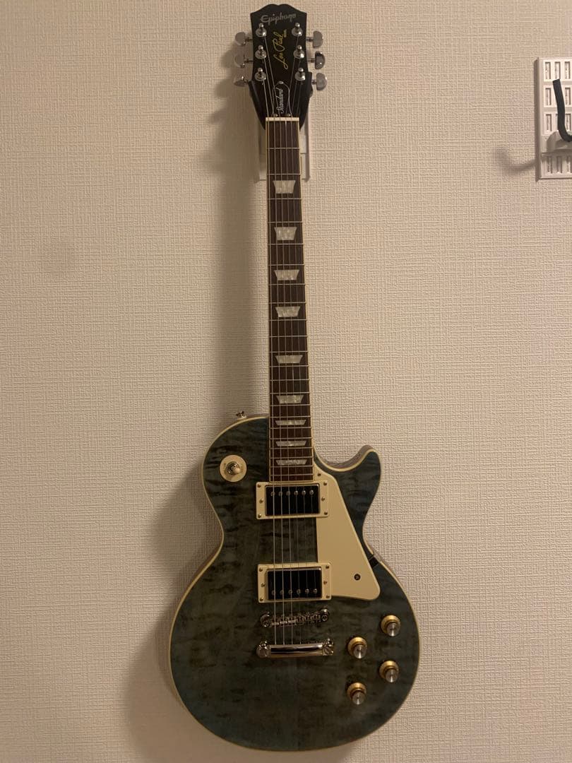 ギター Epiphone Les Pau Standard 60s Quilt Epiphone Les Paul Standard 60s Quilt（Ocean Water Perimeter
