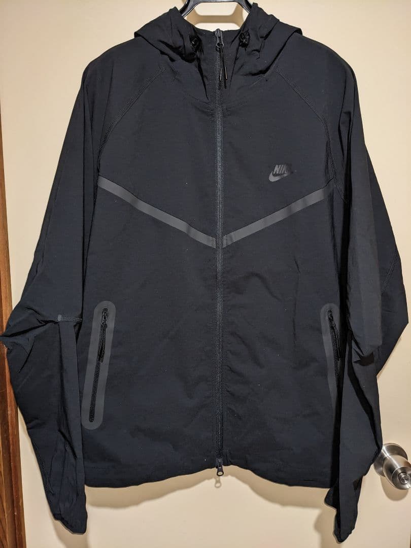 ナイキ ウィンドランナー メンズ フルジップ ジャケット黒ＸＬ新品7,609円安 NIKE ナイキ ウィンドランナー メンズ キャンバスジャケット FZ4727