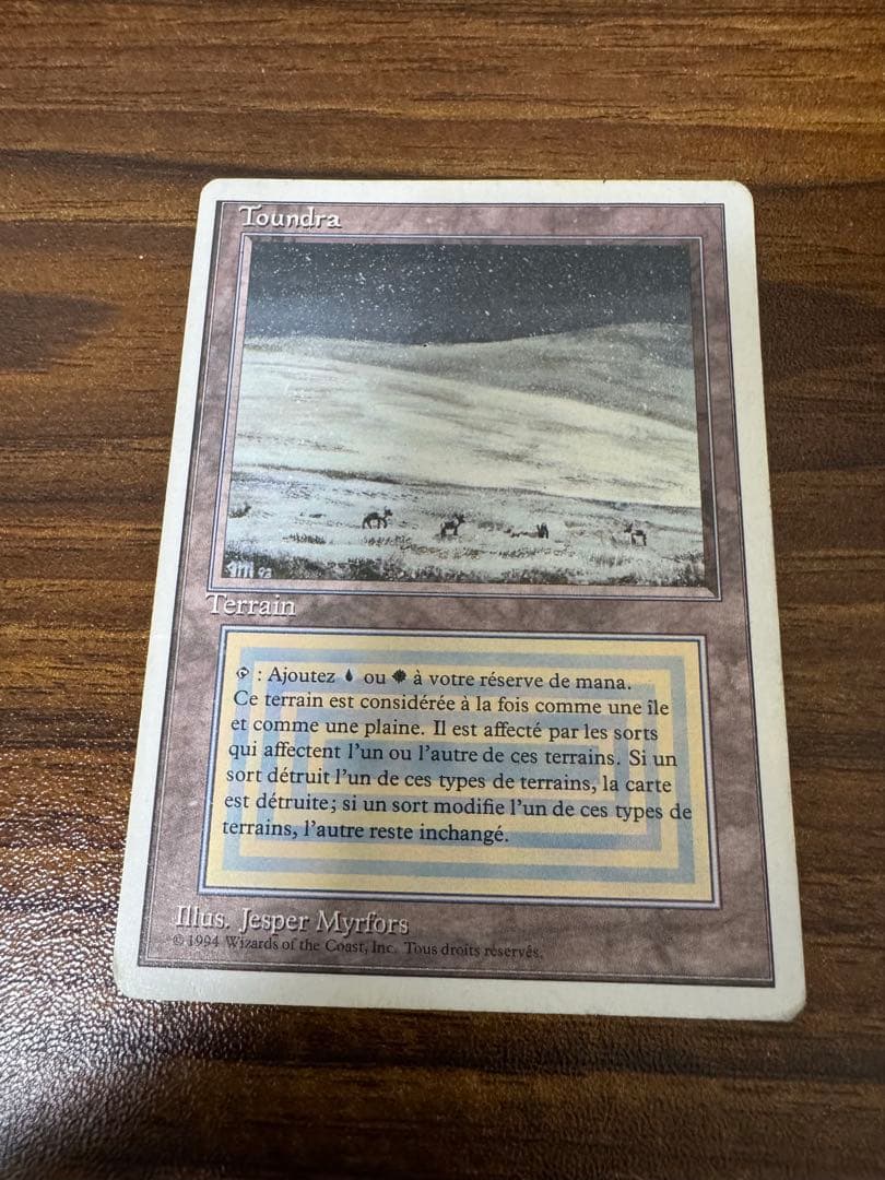 MTG tundra/Toundra フランス語版 PLD]Tundra《英語》【3ED】