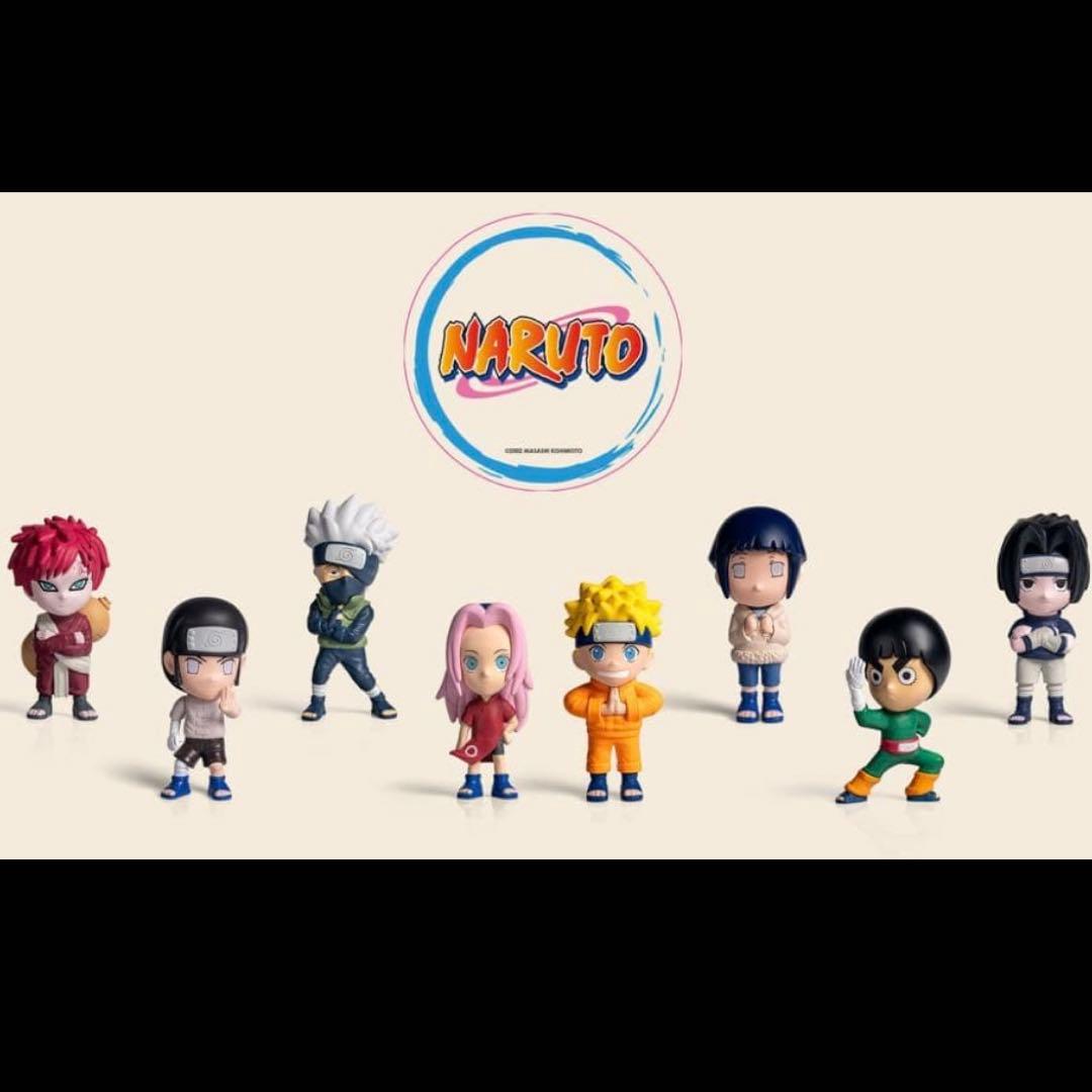 バーガーキング ナルト フィギュア 8体セット 中国店舗正規品