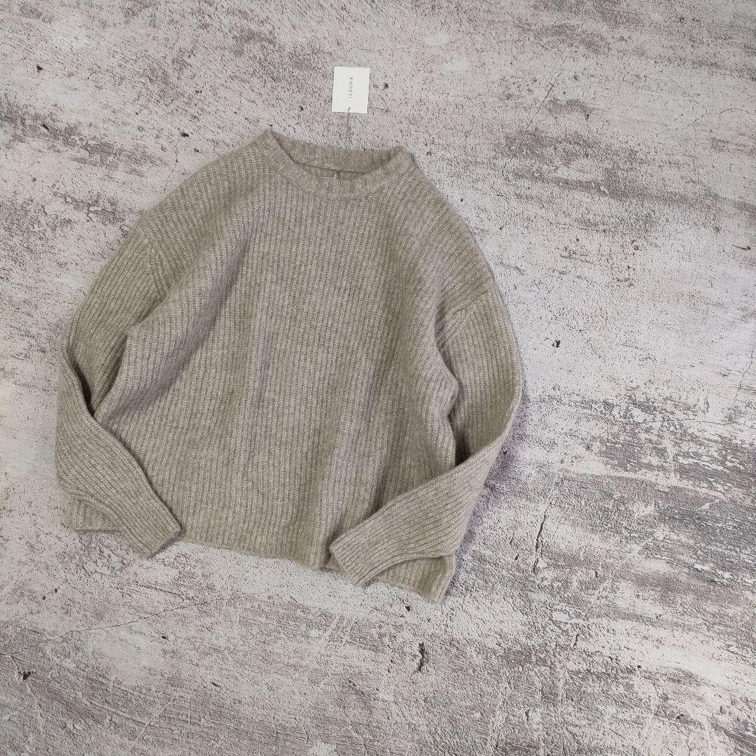新品 IKKUNA knitted pullover 日本製