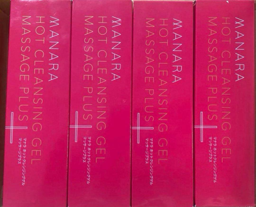 マナラホットクレンジングゲル マッサージ プラス 200g 4個