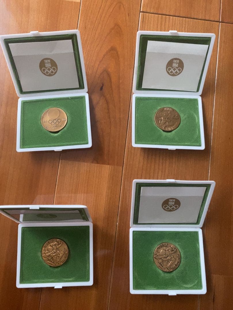 東京オリンピック 1964 記念メダル 4点セット（銅メダル） - メルカリ