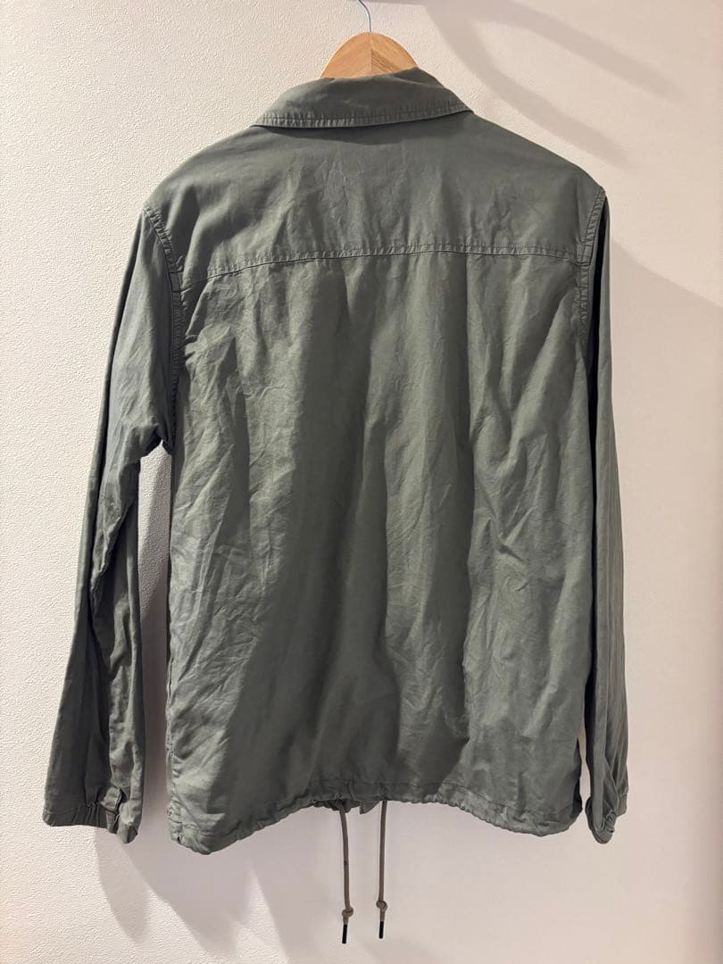 patagonia オリーブ リネンコーチジャケット S - メルカリ