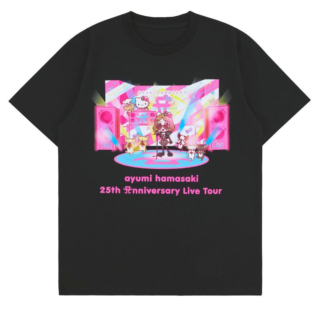 浜崎あゆみ 25周年 Tシャツ ライブ会場限定 - メルカリ