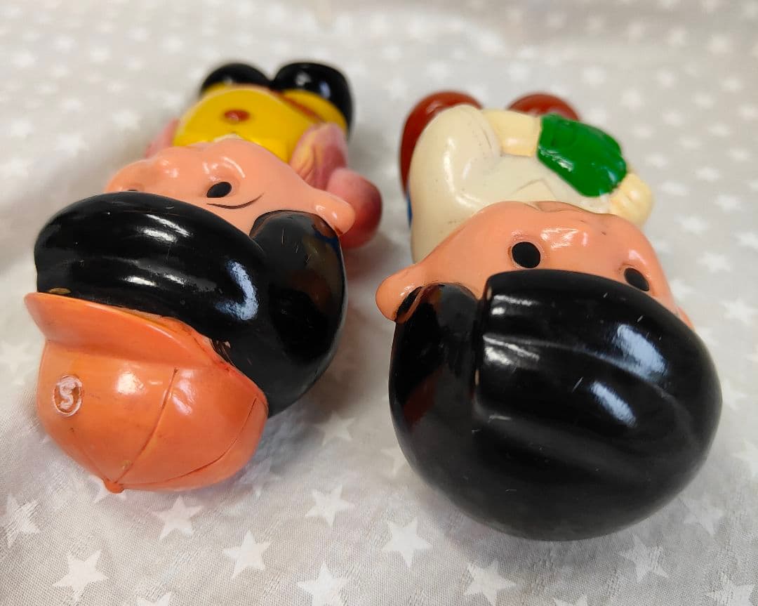 信用金庫 信ちゃん貯金箱3体セット ソフビ 当時物 昭和レトロ 非売品