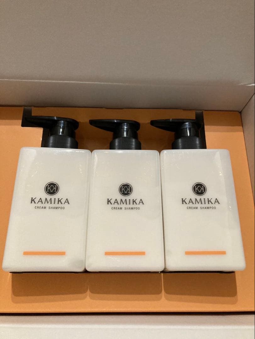 KAMIKA 400g シャンプー 3本セット