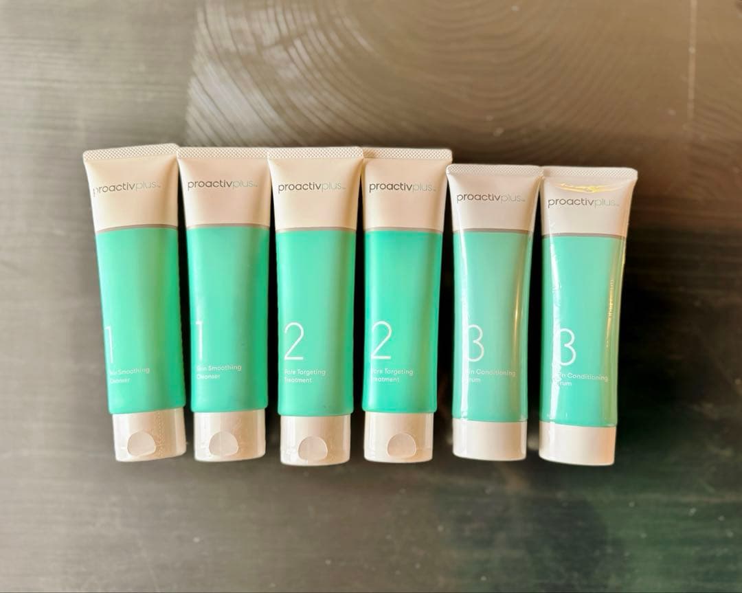 新品未開封　プロアクティブ　全て90gのセット フィルム付き　３ステップ