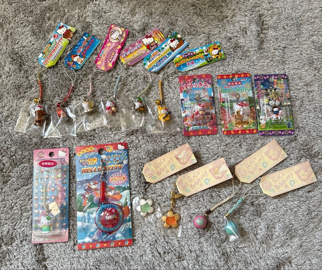 ハローキティ ご当地 ストラップ 長野県 愛知県