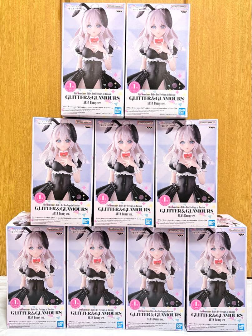 GLITTER & GLAMOURS アーリャ フィギュア 9点セット 時々ボソッとロシア語でデレる隣のアーリャさん GLITTER&GLAMOURS