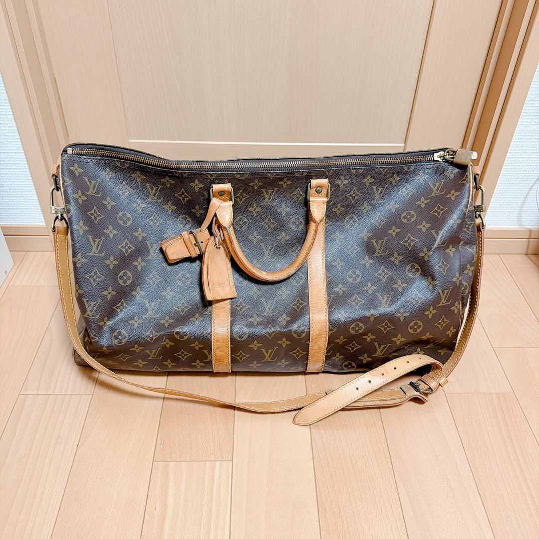 【LOUIS VUITTON】ルイヴィトン モノグラム キーポルバンドリエール