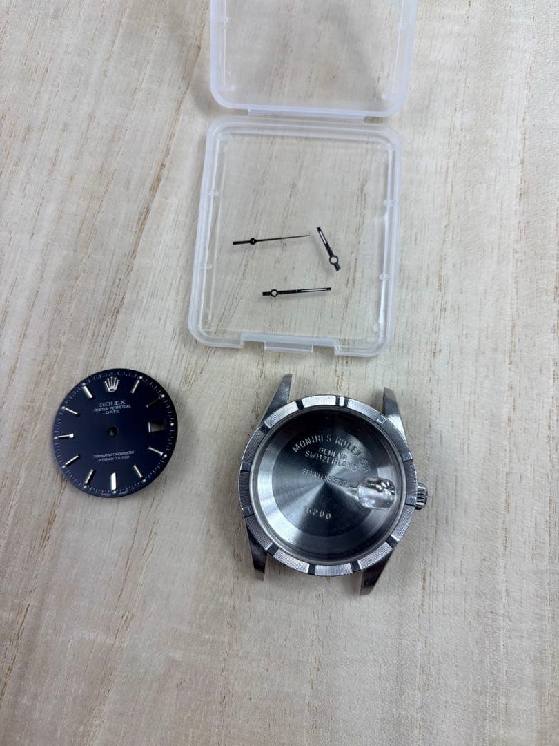 ROLEX ロレックス Ref.15210 純正ケース美品文字盤 針セット正規品