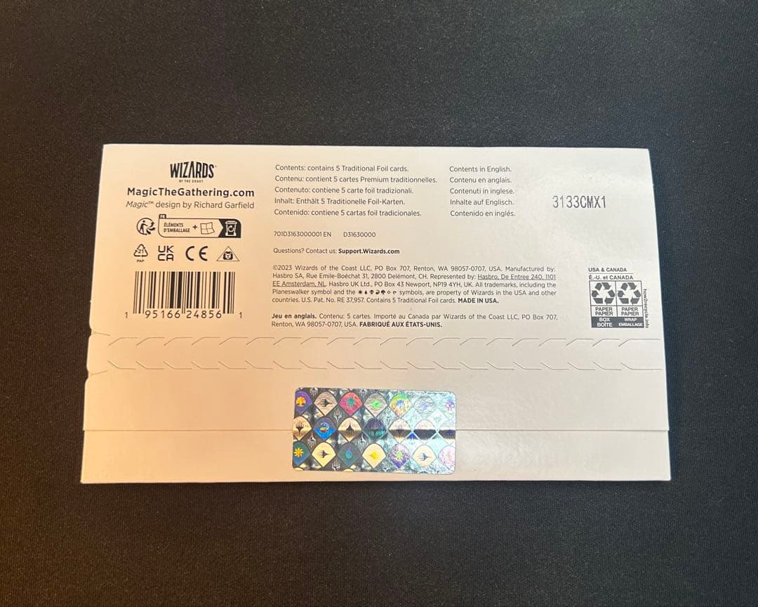 MTG【Foil】Meditations on Nature1箱 - メルカリ