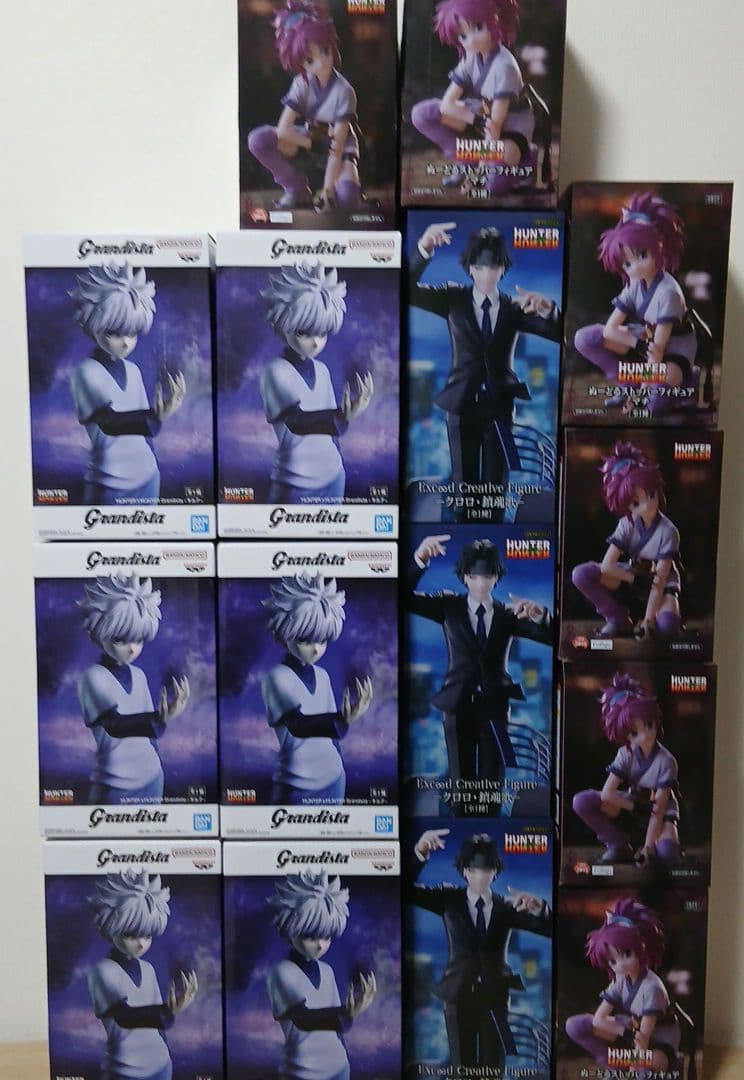 ハンター×ハンター HUNTER×HUNTER キルア クロロ マチ フィギュア