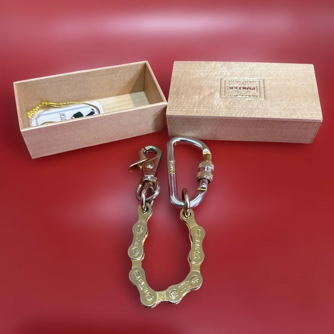 PORTER ポーター バイシクルチェーンショート ゴールド ウォレットチェーン BICYCLE CHAIN(バイシクル チェーン) BICYCLE CHAIN LONG | 吉田カバン