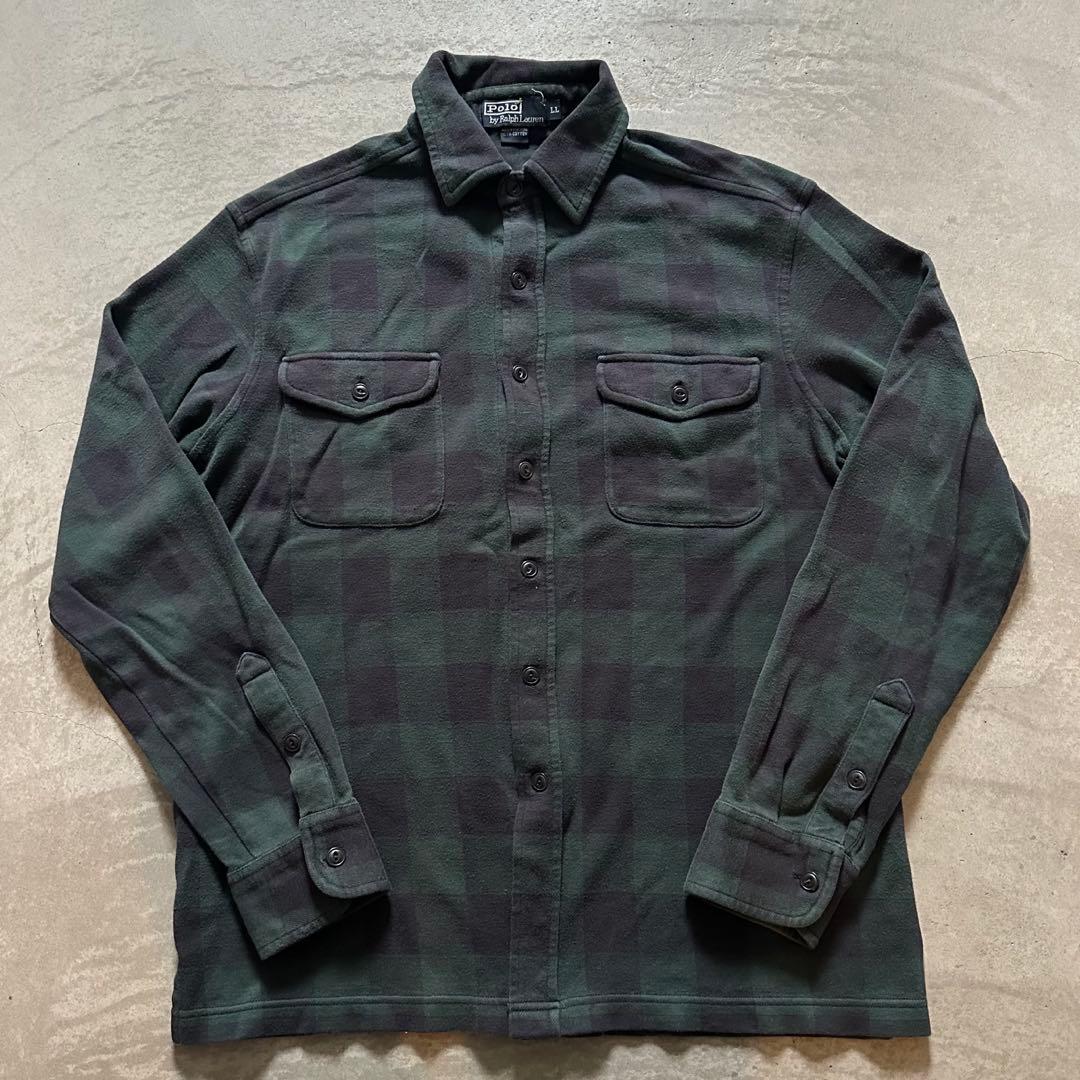 超レア希少 90s ラルフローレン ボードシャツ コットンネル RALPH LAUREN / ラルフローレン | 90s ヴィンテージ BLAKE コットン