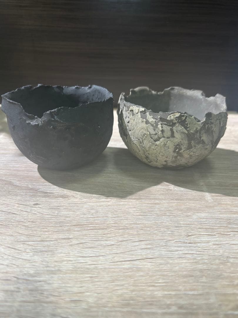 たけろうポット2個セット　タケロウポット　作家鉢