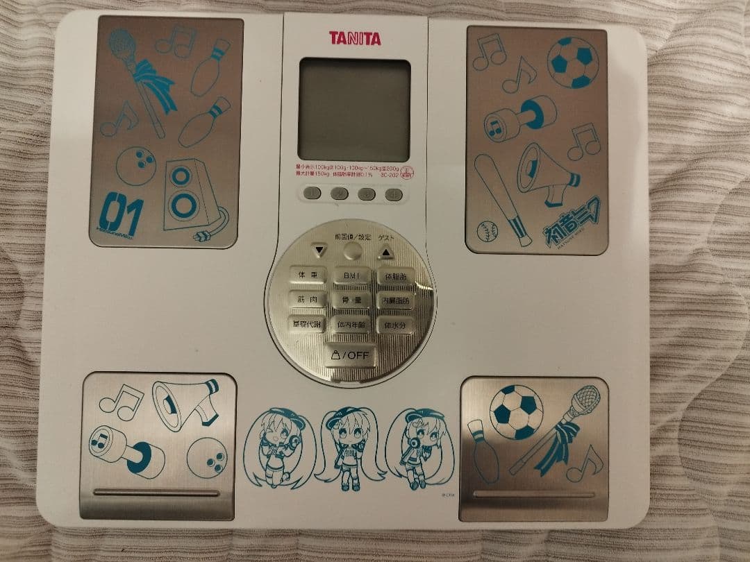 TARITA BC-202-HM 体脂肪計・体組成計 初音ミク
