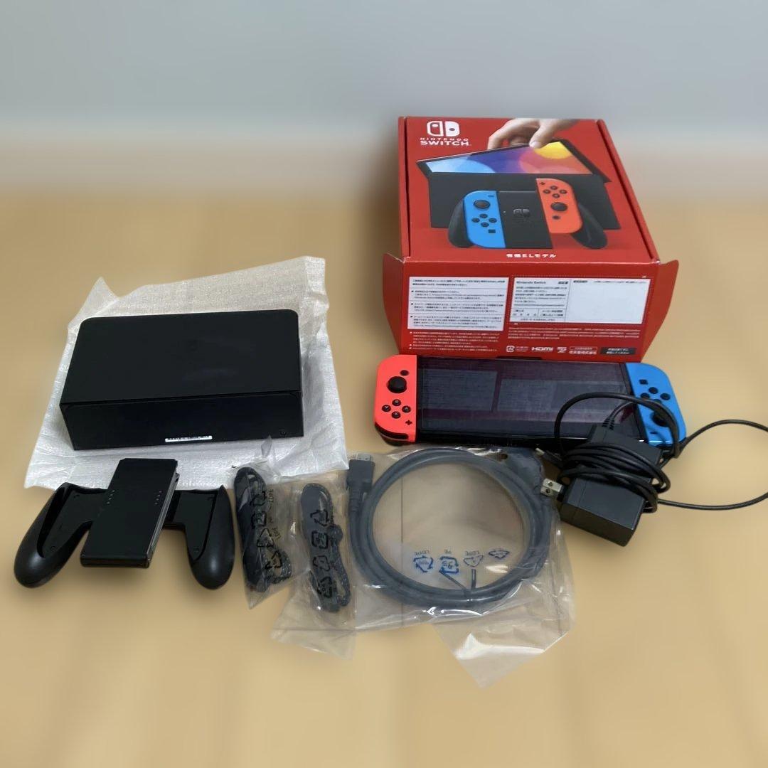Nintendo Switch（有機ELモデル） Joy-Con(L) ネオンブ Switch