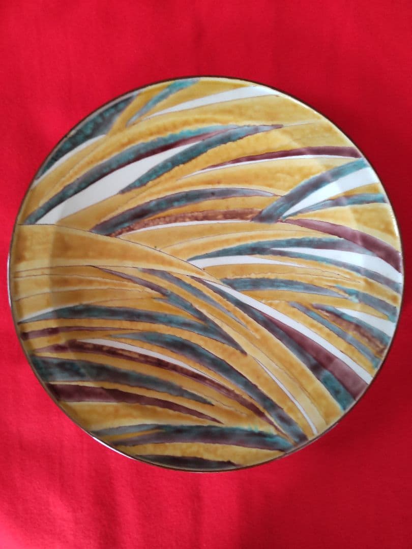 九谷焼五十吉作/飾り大皿/共箱/共布 Yahoo!オークション -「浅蔵五十吉」(その他) (九谷)の落札相場・落札価格