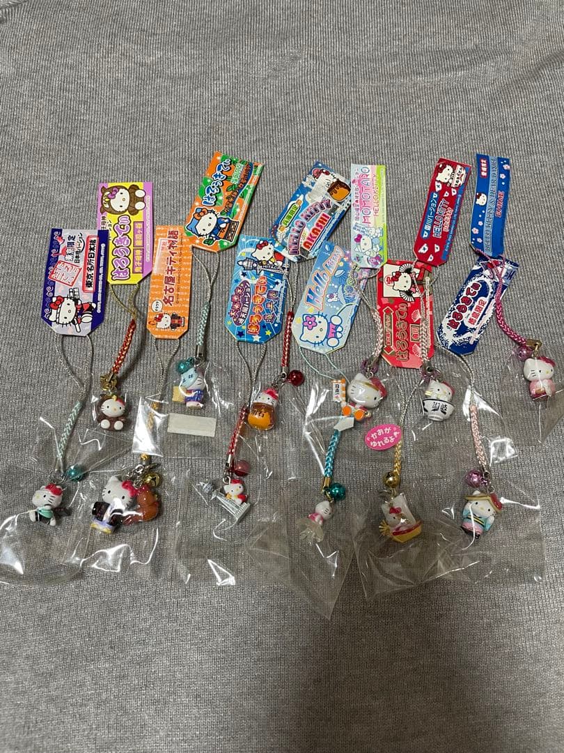 ハローキティ ストラップ 12種類セット